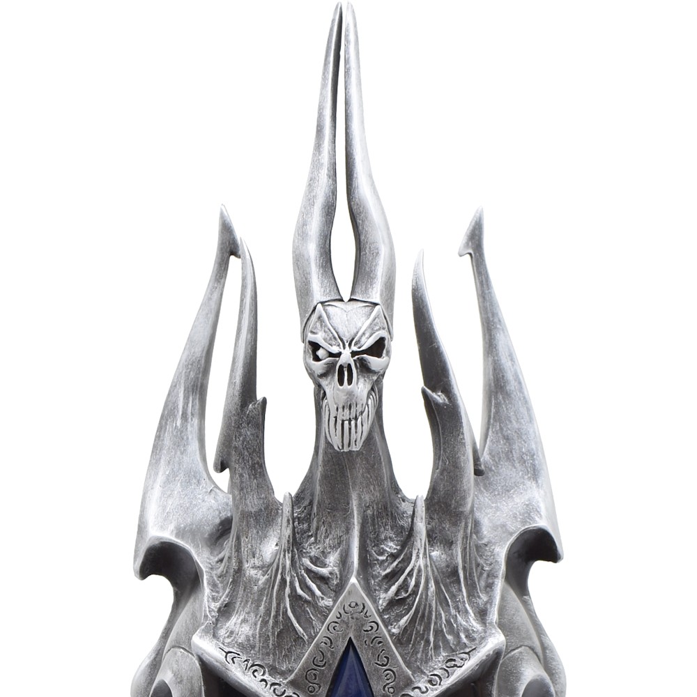 World of Warcraft: Helm der Herrschaft (Lichkönig) – Premium Replika inkl. Holzständer