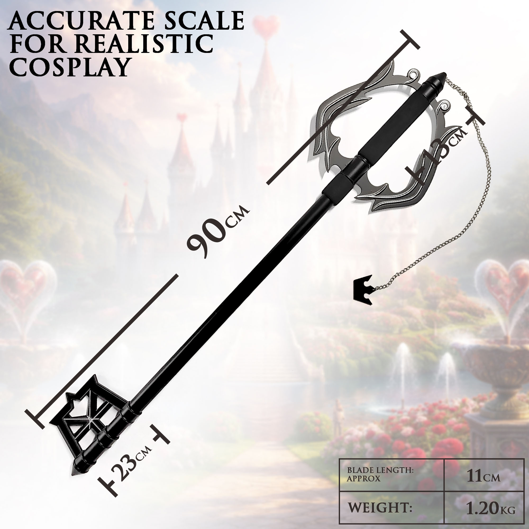 Kingdom Hearts - Oblivion Key Sword