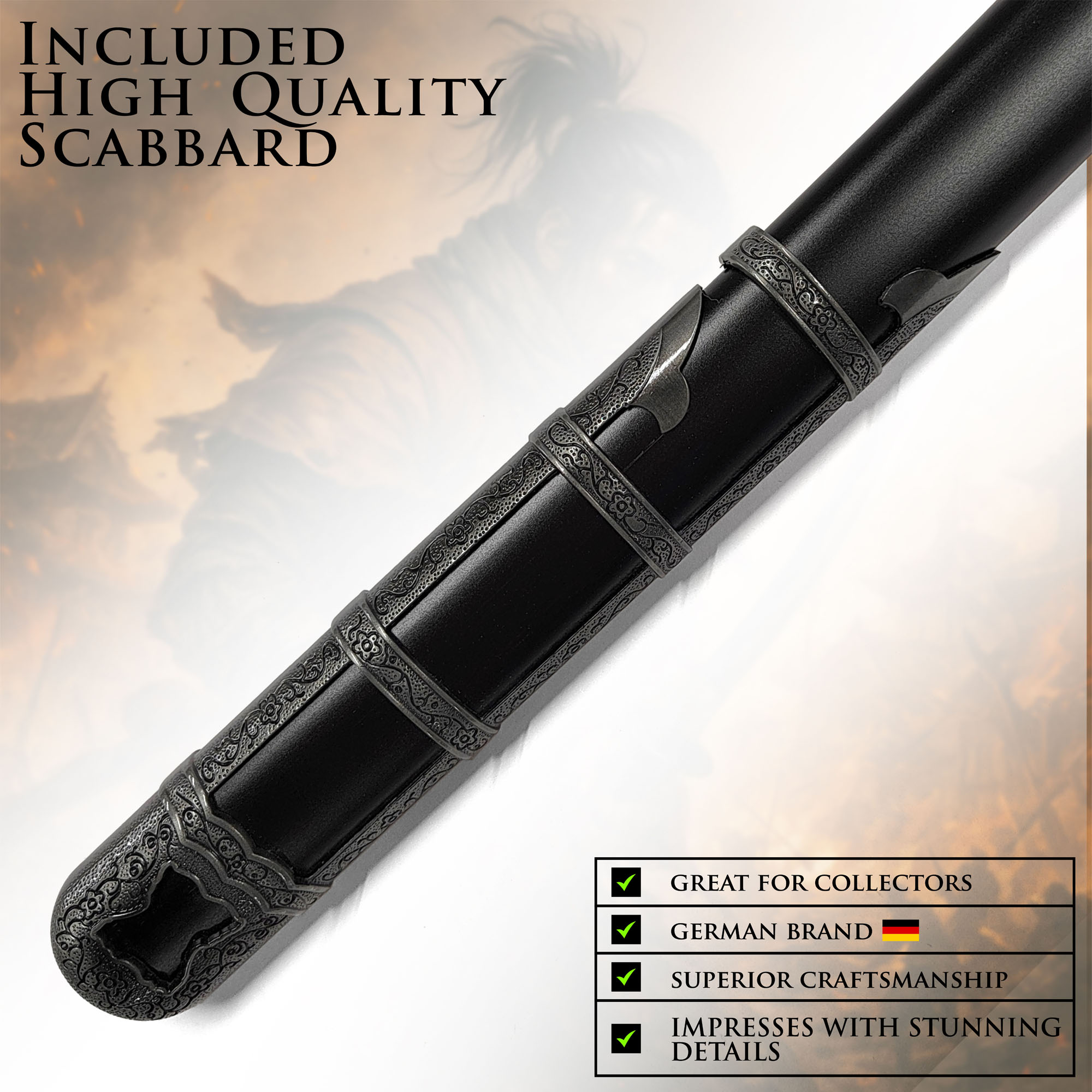 Sekiro: Shadows Die Twice - Kusabimaru Katana mit Scheide