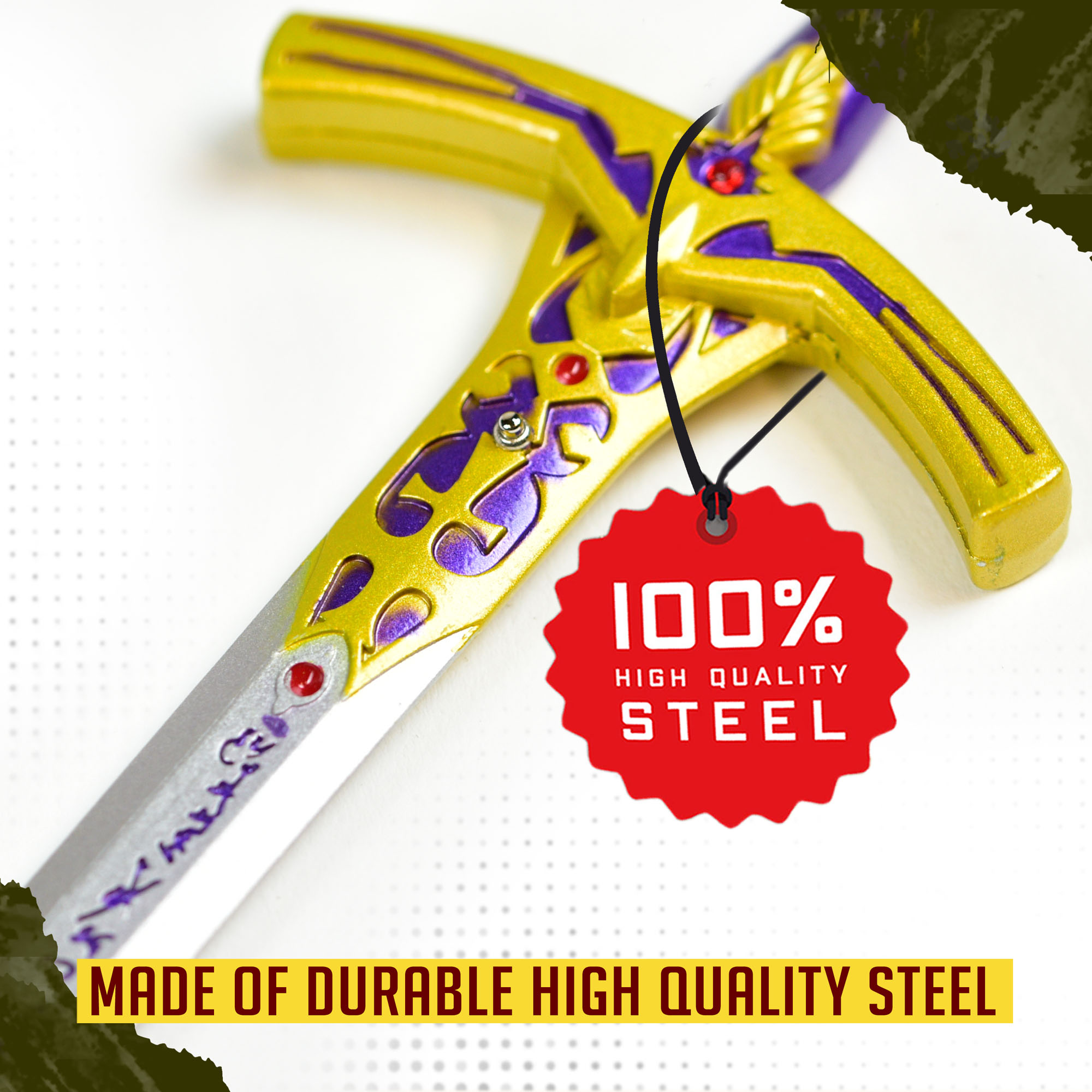 Fate/Stay Night - Artoria Pendoragon Saber Lily Schwert - Brieföffnerversion mit Ständer