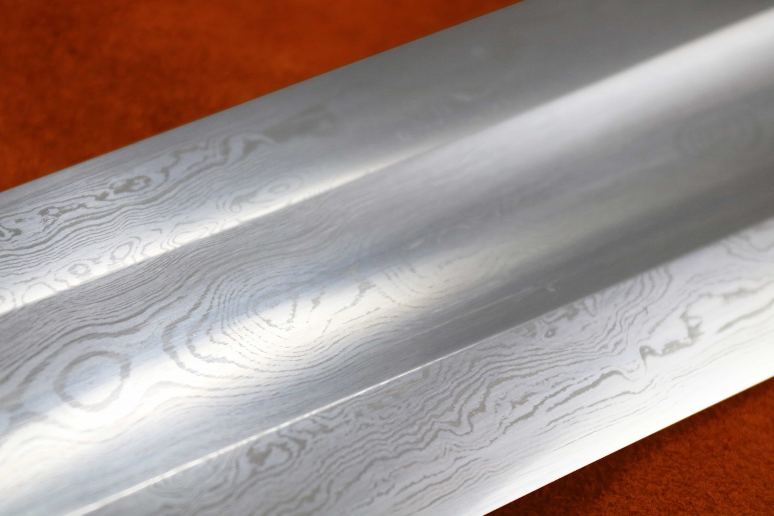 Oslo Sword, Folded Steel Blade