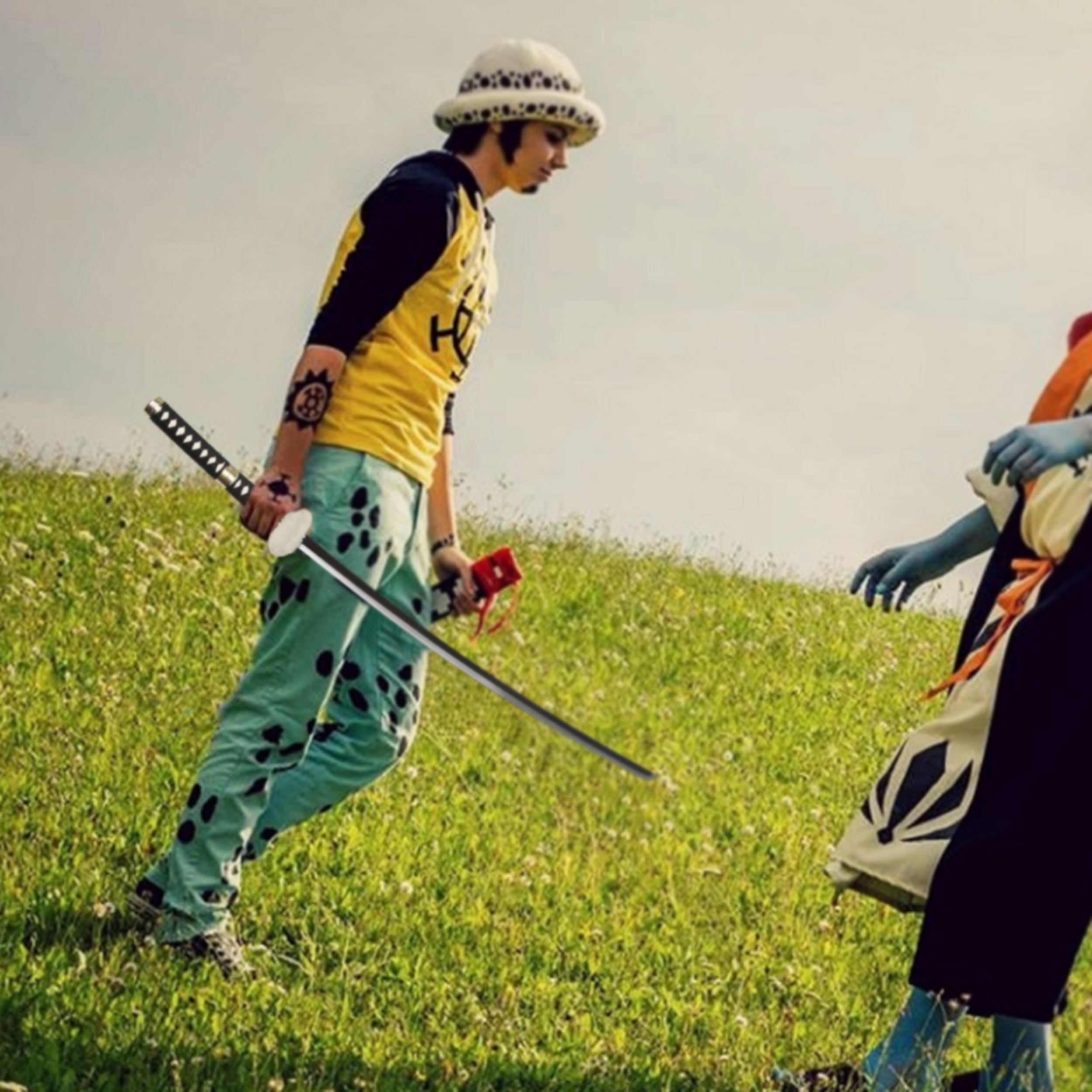 One Piece - Trafalgar Law sword - black handle 125 cm