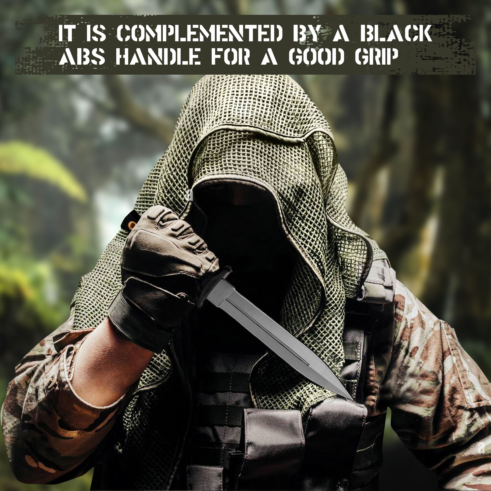 Graues Stiefelmesser