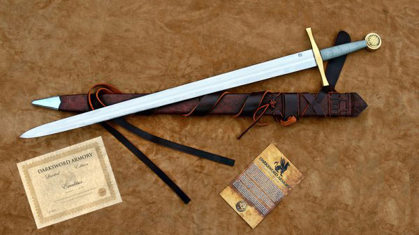 Scabbard with Interlaced Sword Belt
