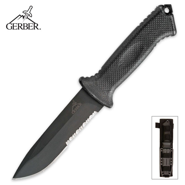 Gerber Part Serrated Prodigy Fixed Blade Knife