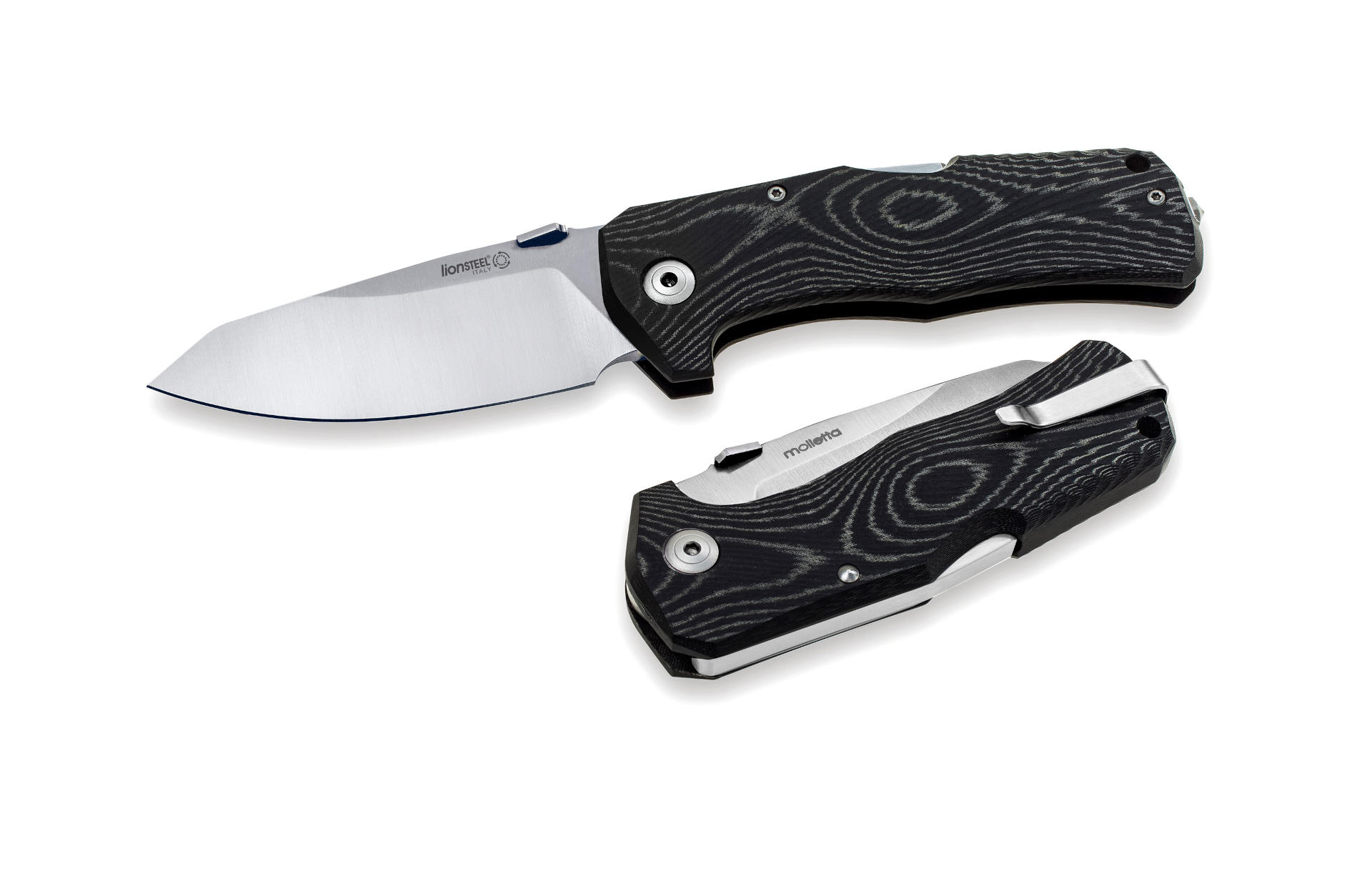 TM1 Micarta - Micarta Handle, Satin blade