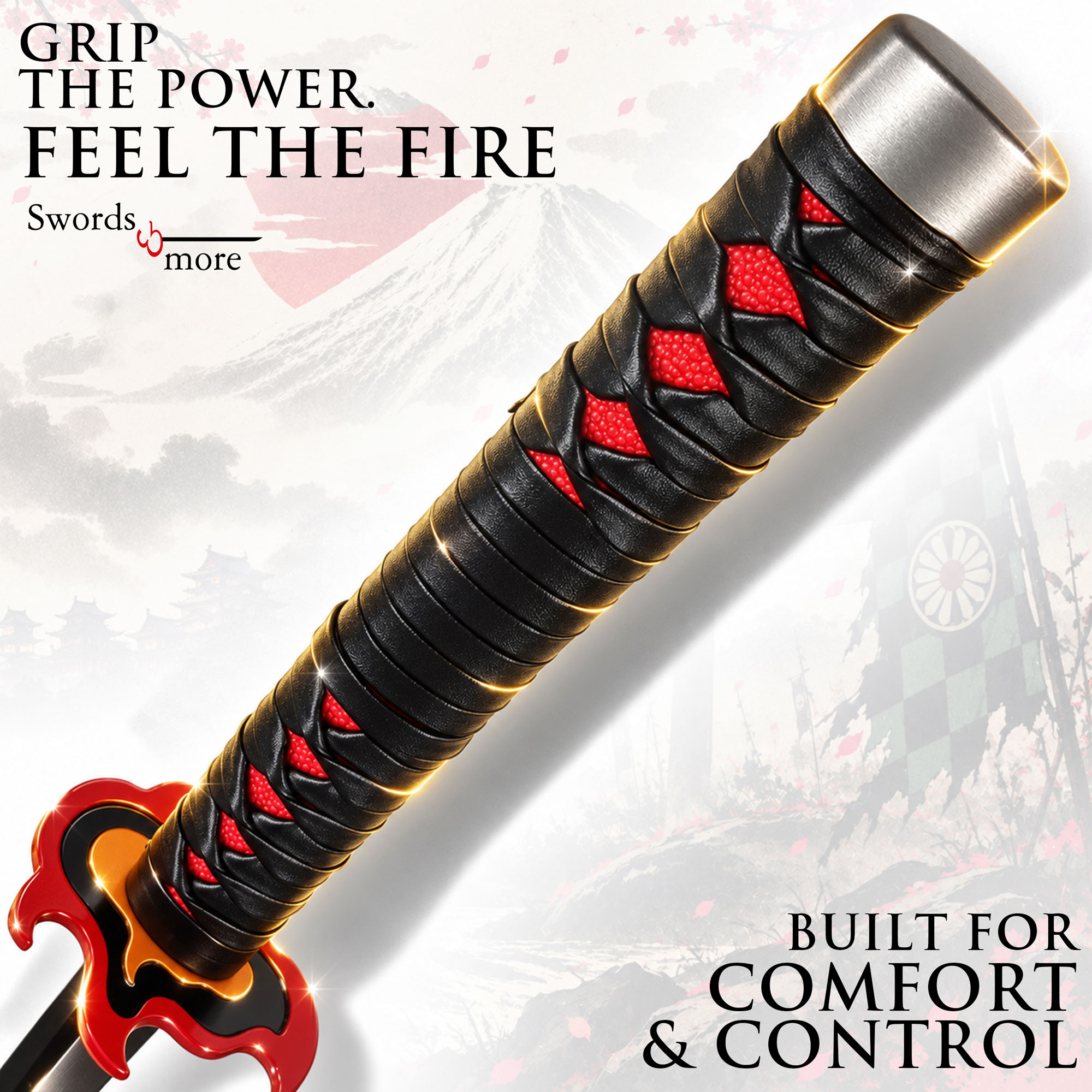 Demon Slayer: Kimetsu no Yaiba - Tanjiro Kamado Schwert v2 - Fire Breath