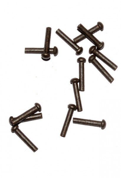 Stahlnieten mit Pilzkopf - Länge 22,5 mm