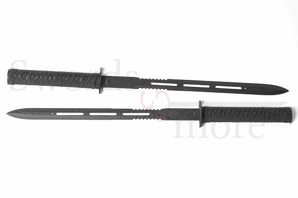 Doppel-Schwert mit Scheide