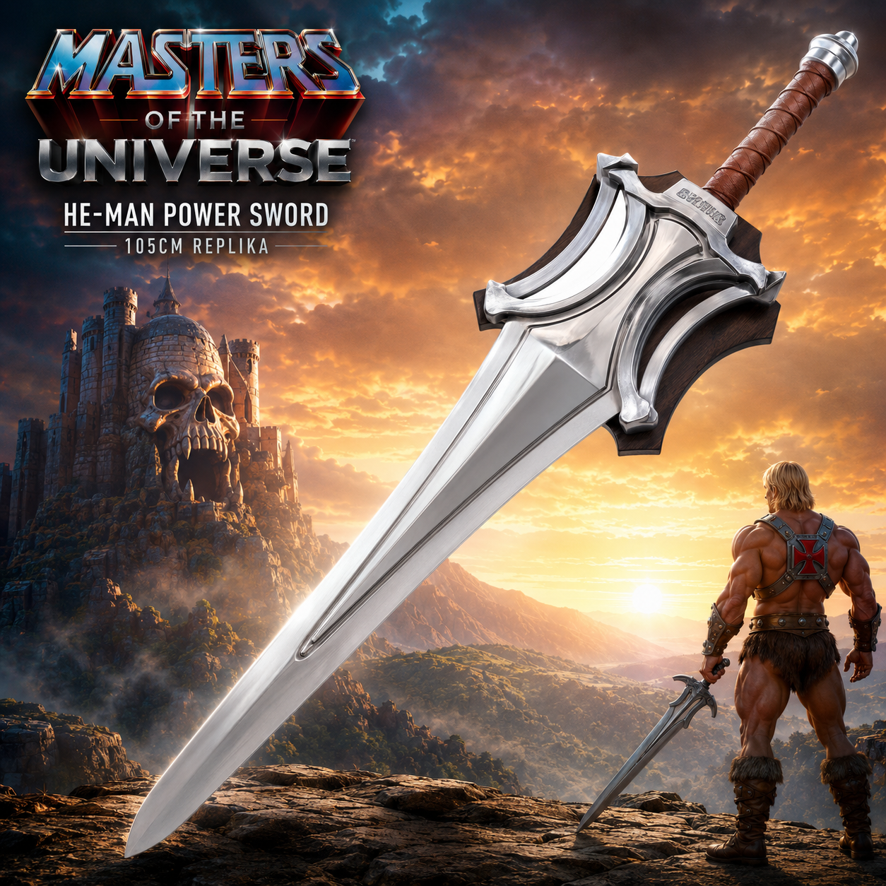 Masters of the Universe: He-Man Power Sword (2026 Film) – 105cm Replika