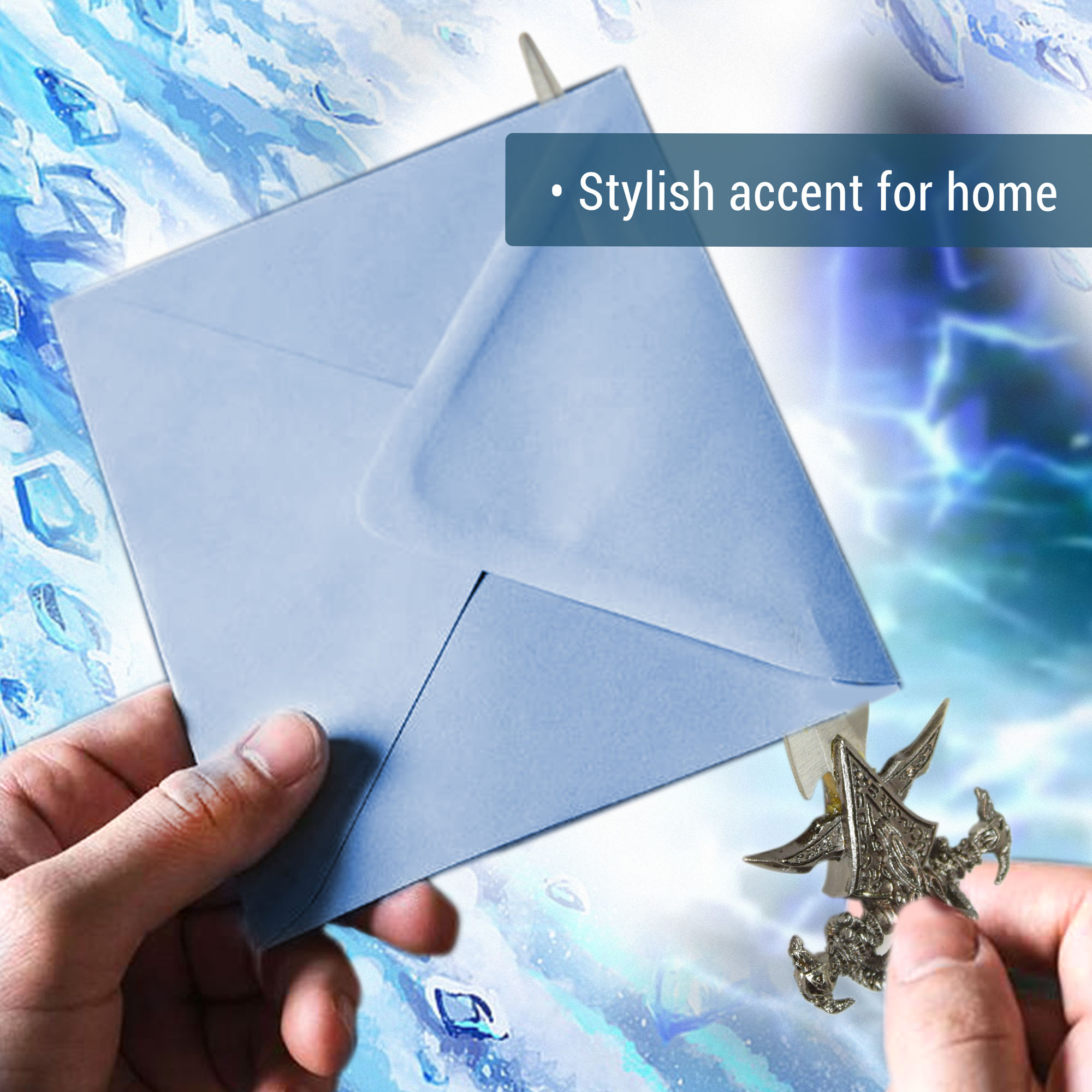 Warcraft - Frostmourne Brieföffner mit LED-Eis 