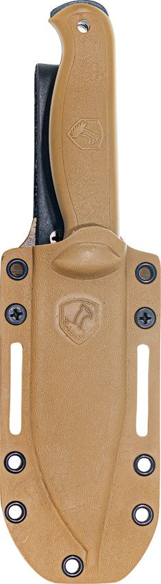 Fighter Messer, Hellbraun