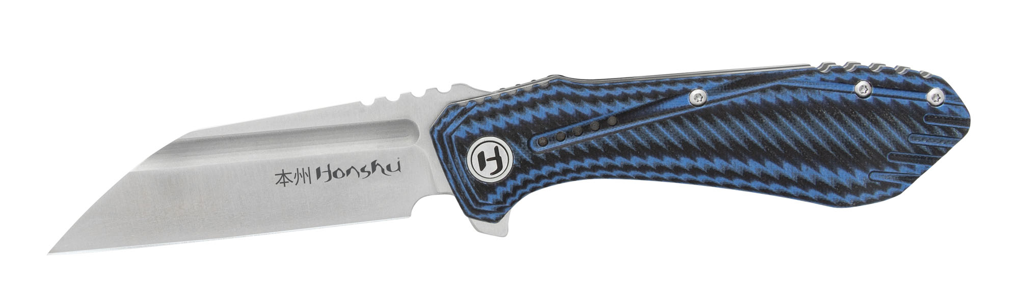 Honshu Sumorusodo Pocket Knife - Black/Blue