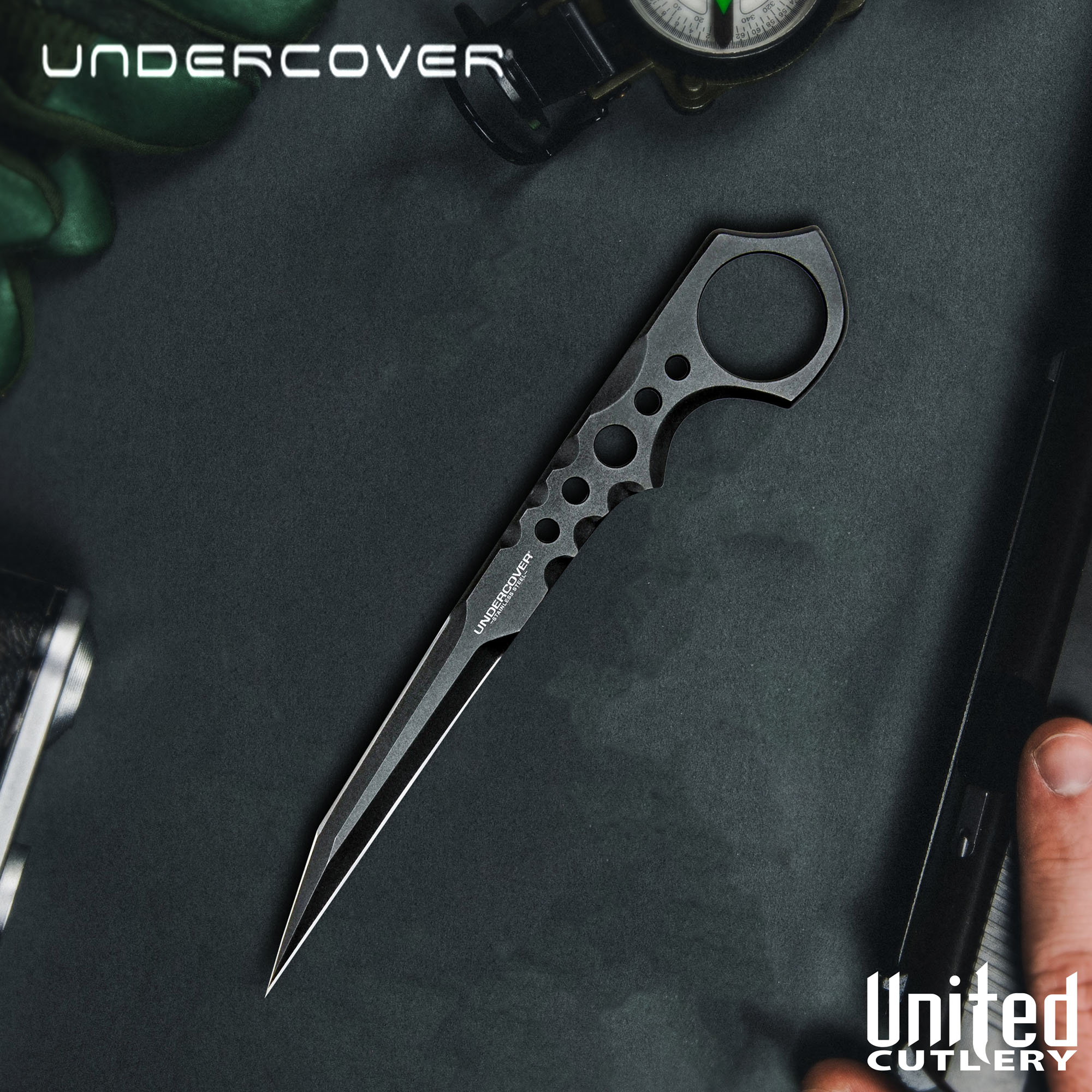 Undercover CIA Stinger II mit Scheide