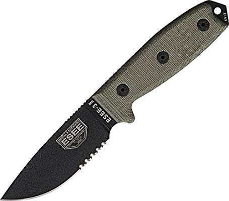 Esee Model 3MIL Part Serrated