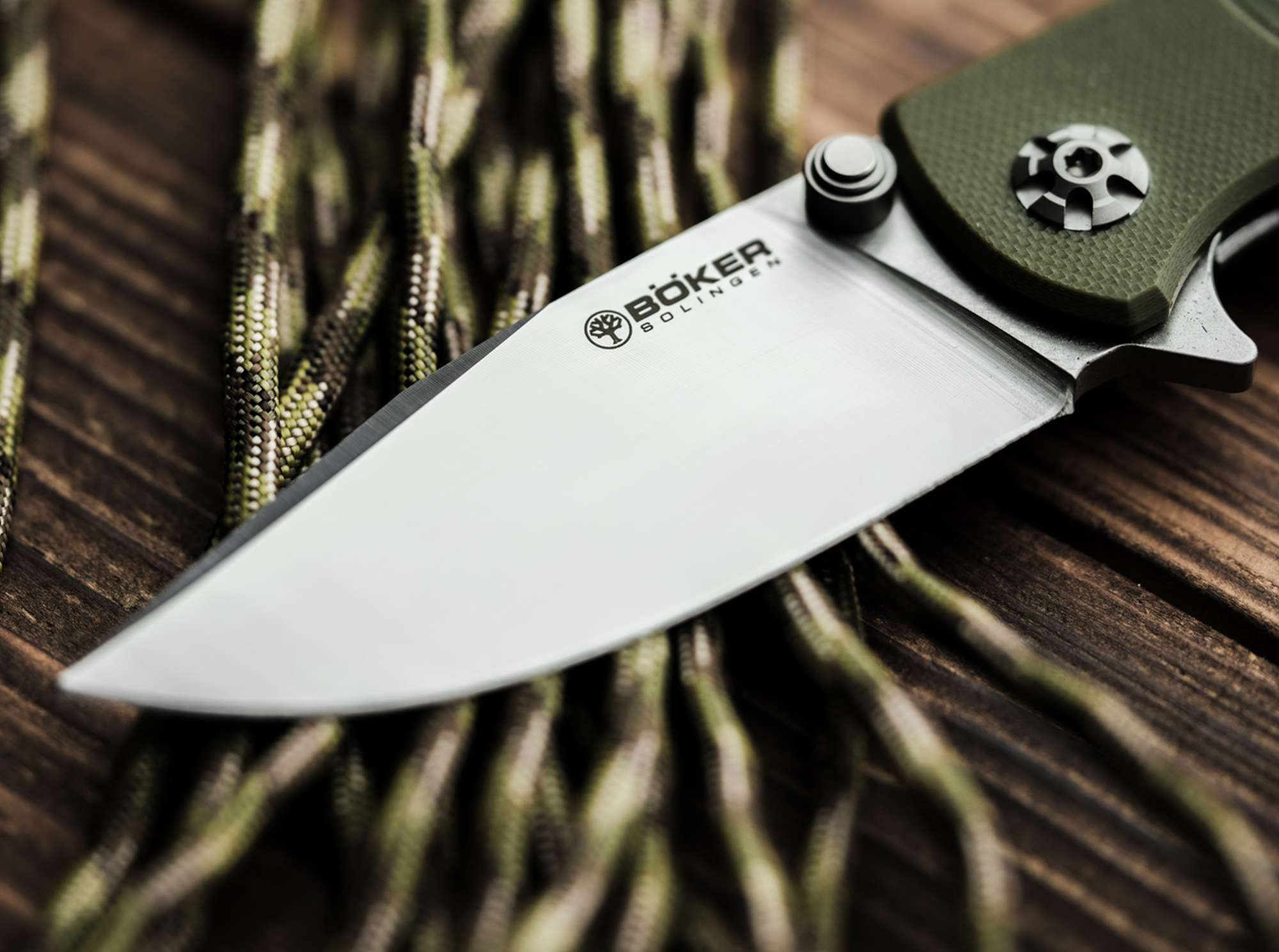 Sherman EDC II G10 OD Green