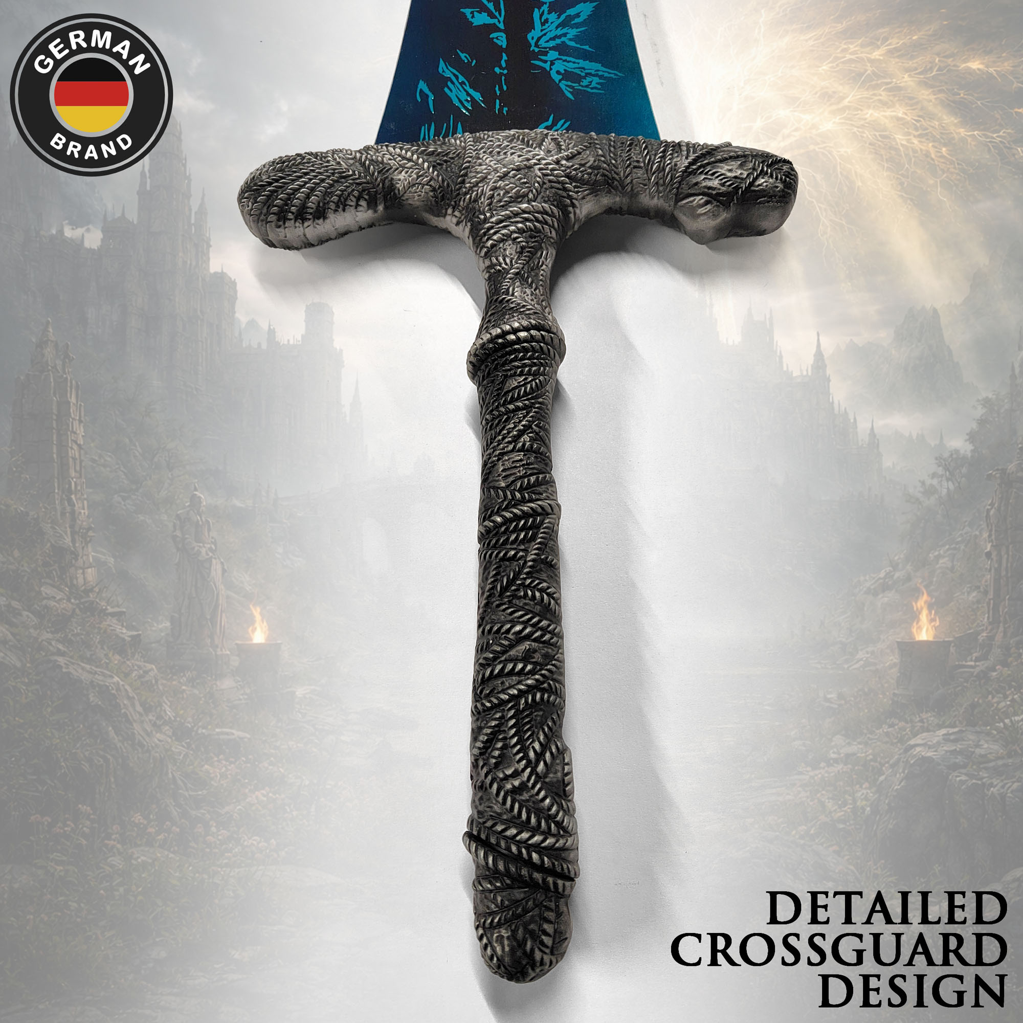 Elden Ring - Dark Moon Großschwert mit Wandtafel