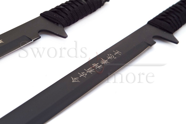 Black Ninja Schwert Set