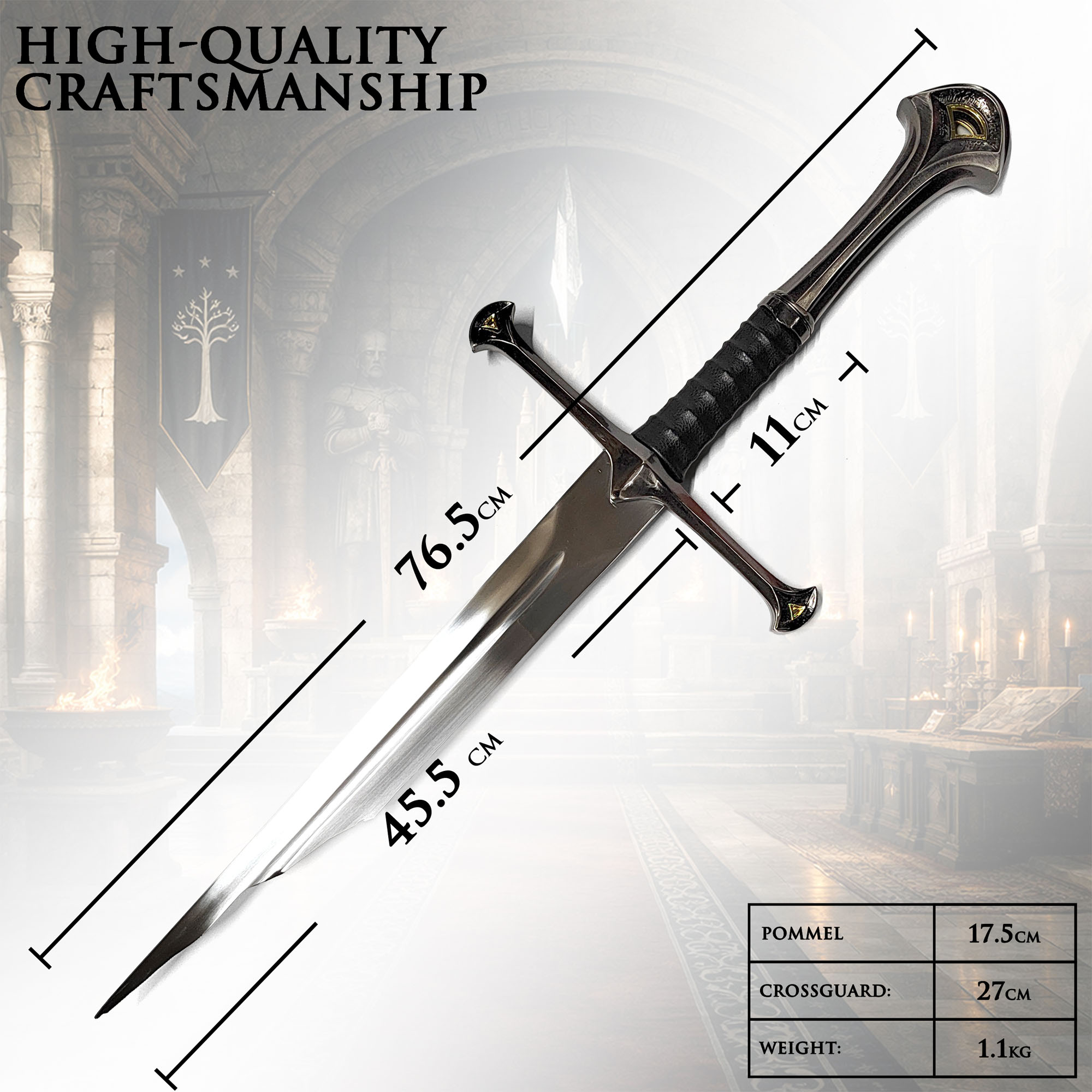 Narsil – Das zerbrochene Schwert von Isildur und Elendil