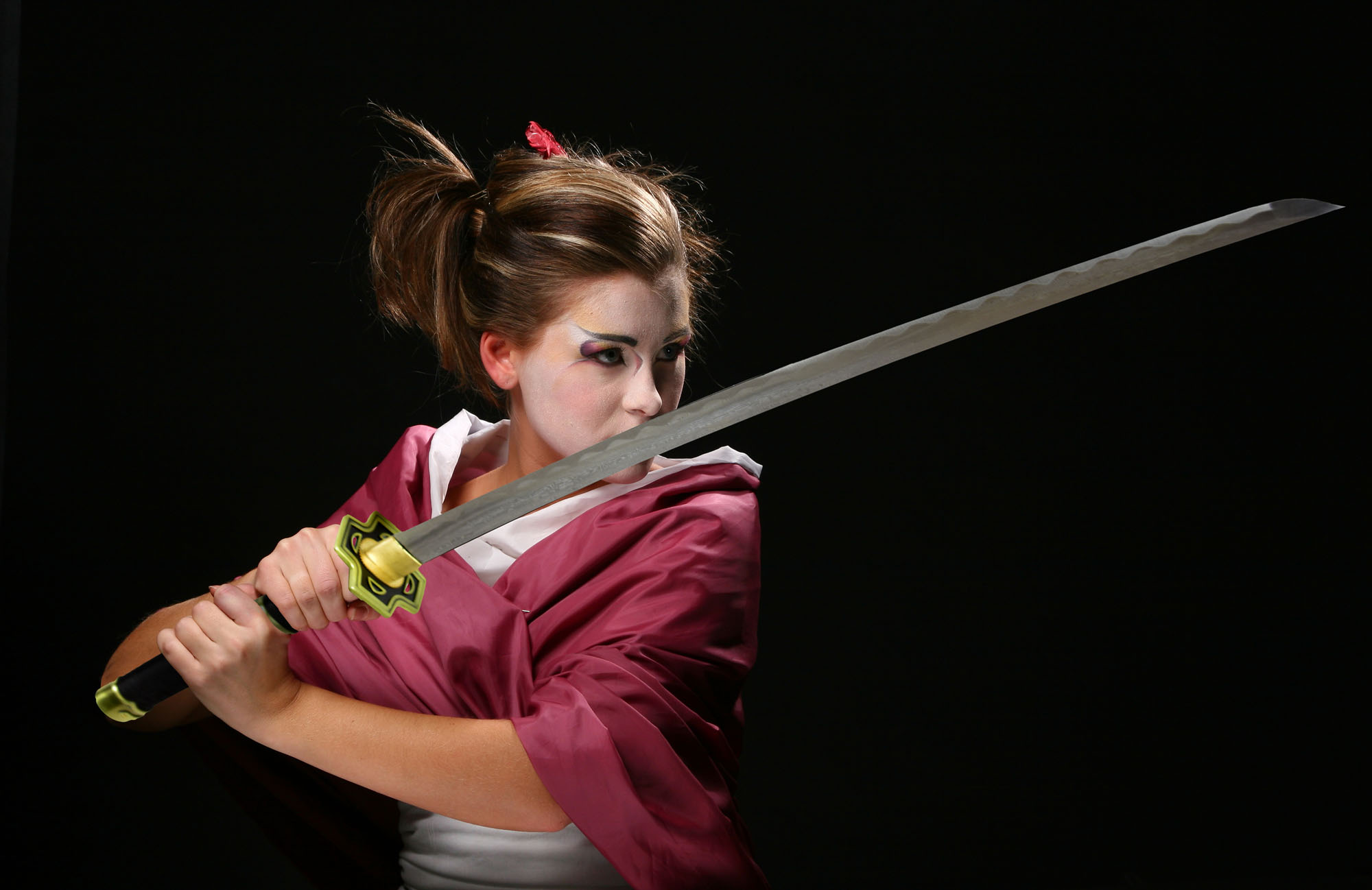 One Piece - Trafalgar Law Schwert, schwarz - gefaltet - Set