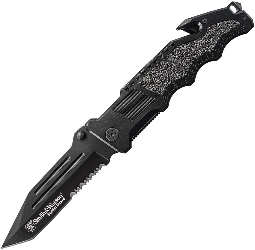 Border Guard, Tanto, partially serrated edge