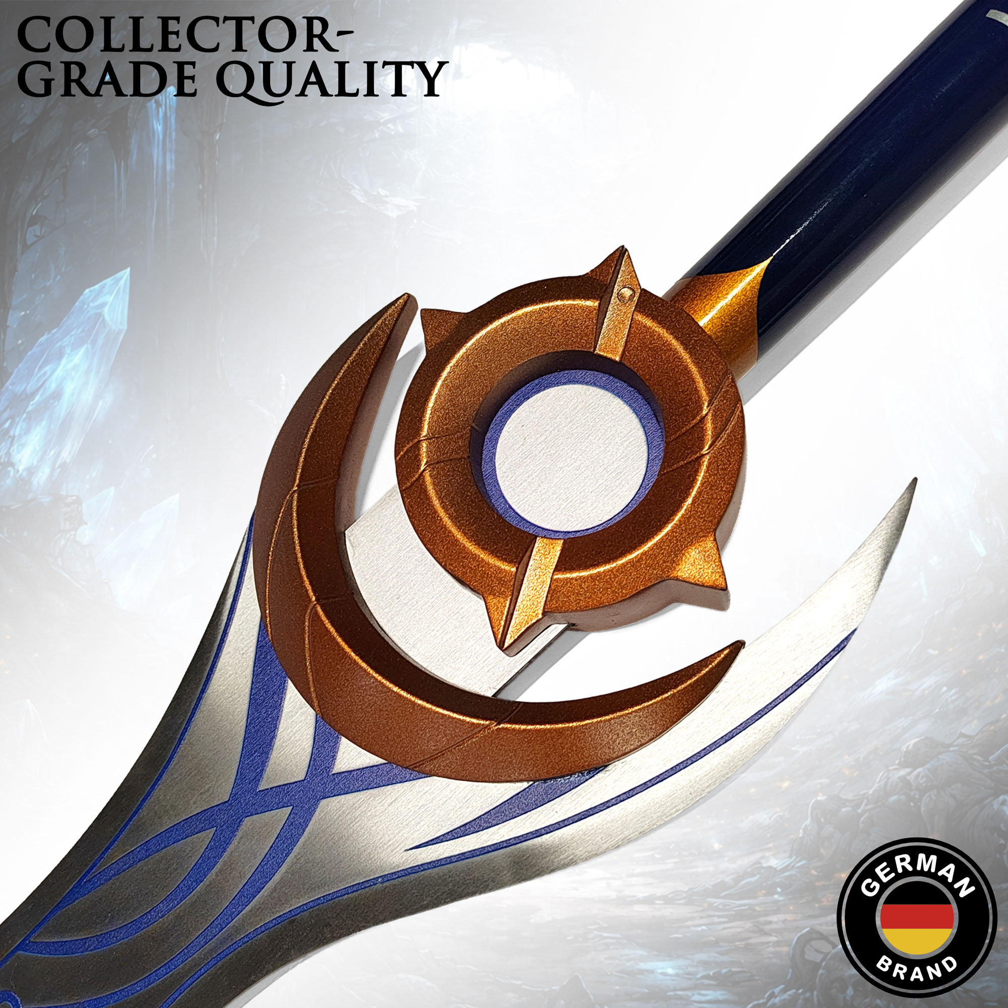 Solo Leveling – Night Blade Moon Shadow – Silver (incl. Stand)