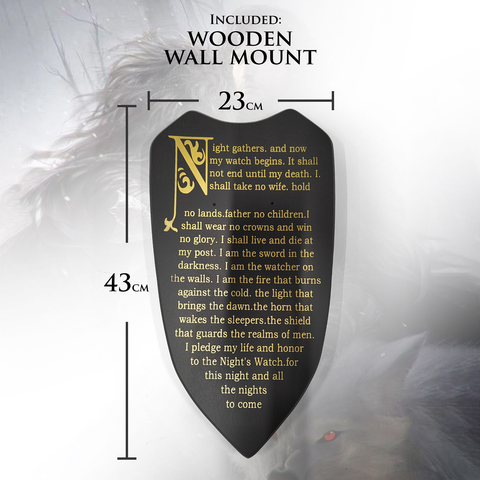 Jon Snow's "Longclaw" Ornamental Fantasy Sword (Game of Thrones) with Wall Mount