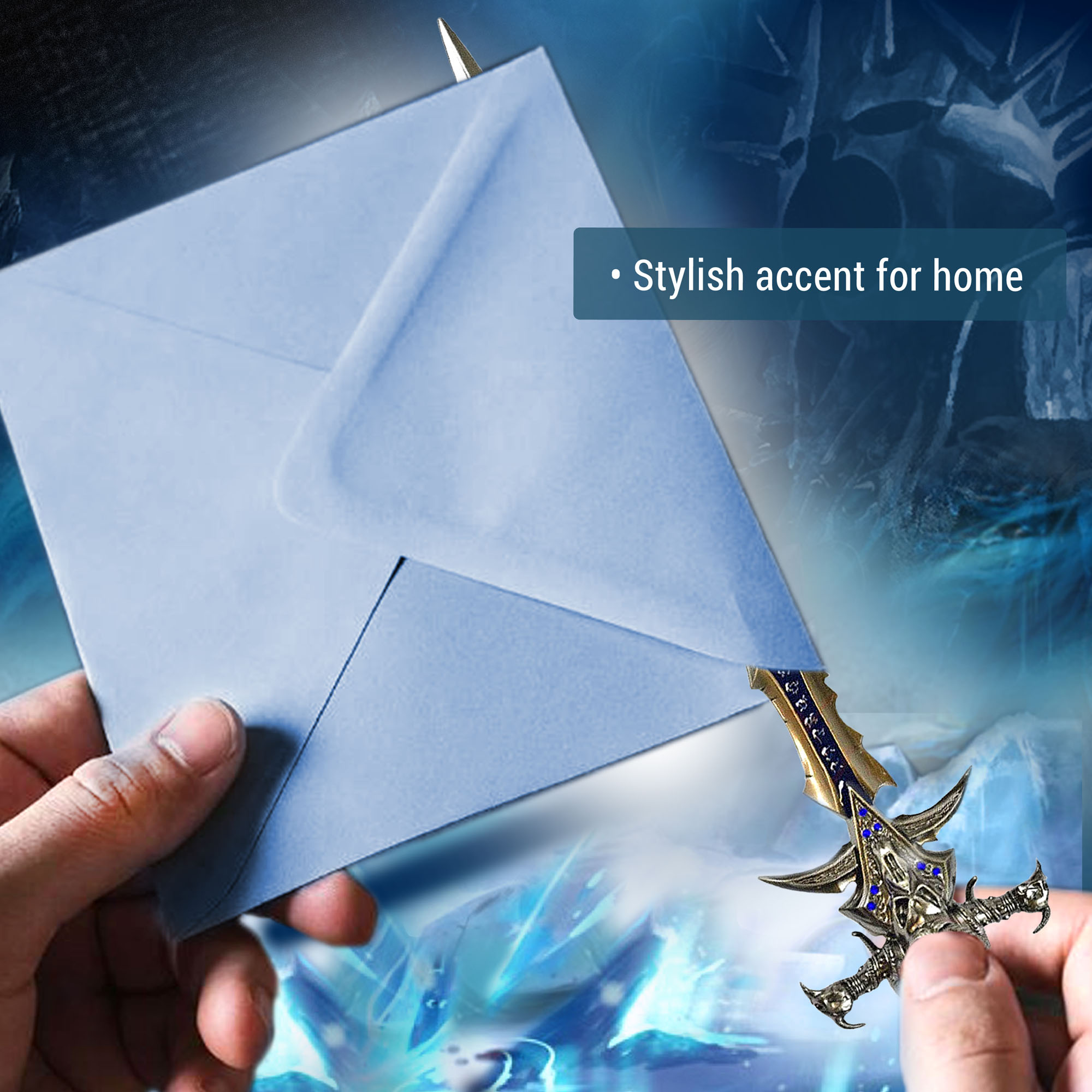 Warcraft - Frostmourne Brieföffner mit Ständer