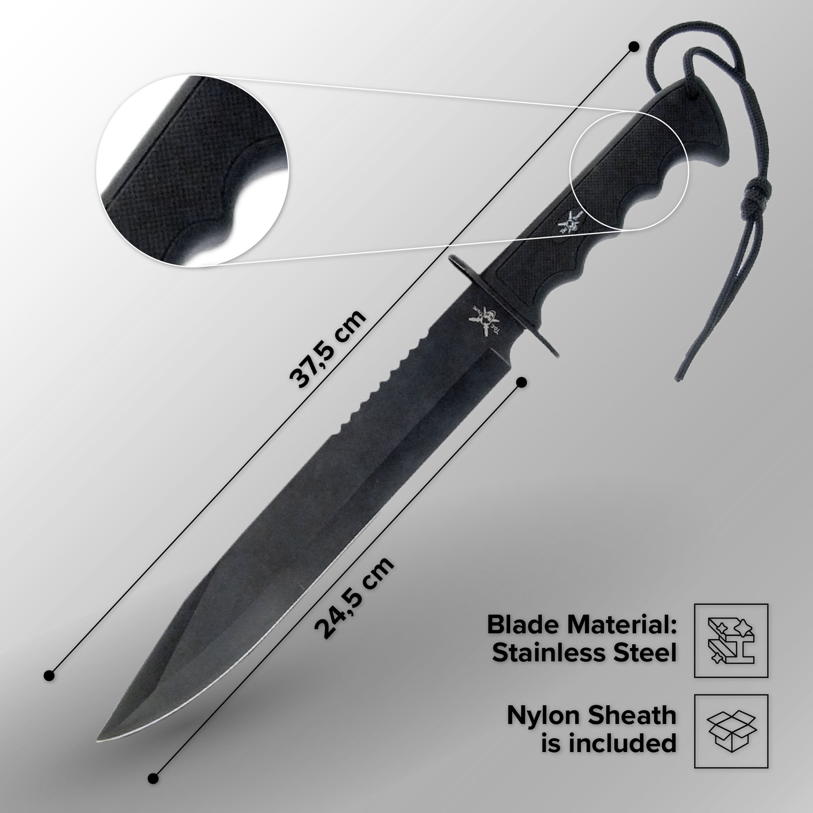 Extreme Bowie Survival Knife