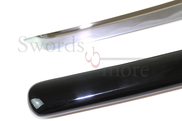 Wave Wakizashi (No Bo-hi) Square Tsuba