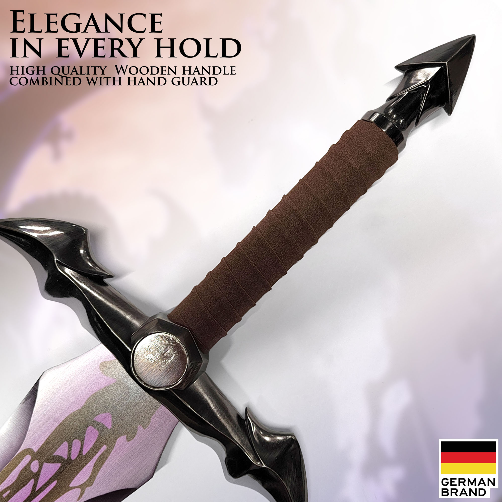 Solo Leveling: Sung Jinwoo's "Black Heart" Demon King Longsword