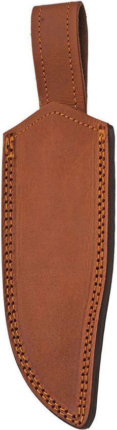 Blue Wood Damascus Hunting Knife