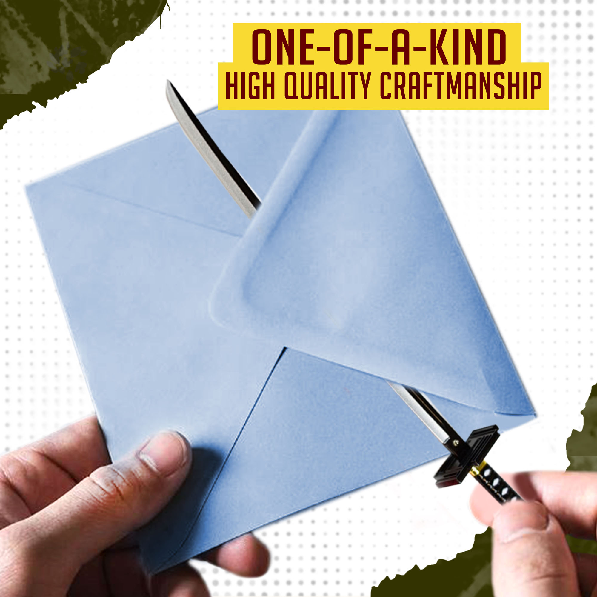 Bleach - Bankai Cutting Moon Schwert - Brieföffnerversion mit Ständer