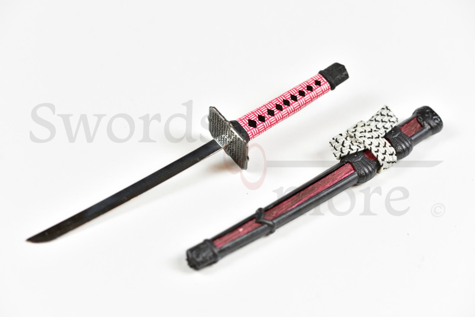 Katana mit Scheide und Ständer - Brieföffnerversion