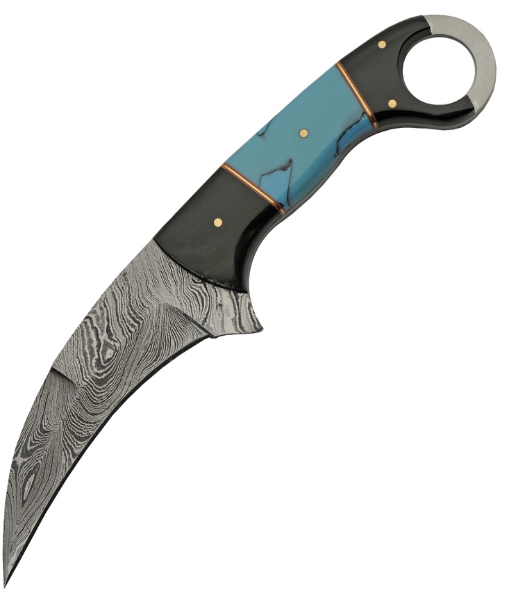 Karambit Horn/Türkis