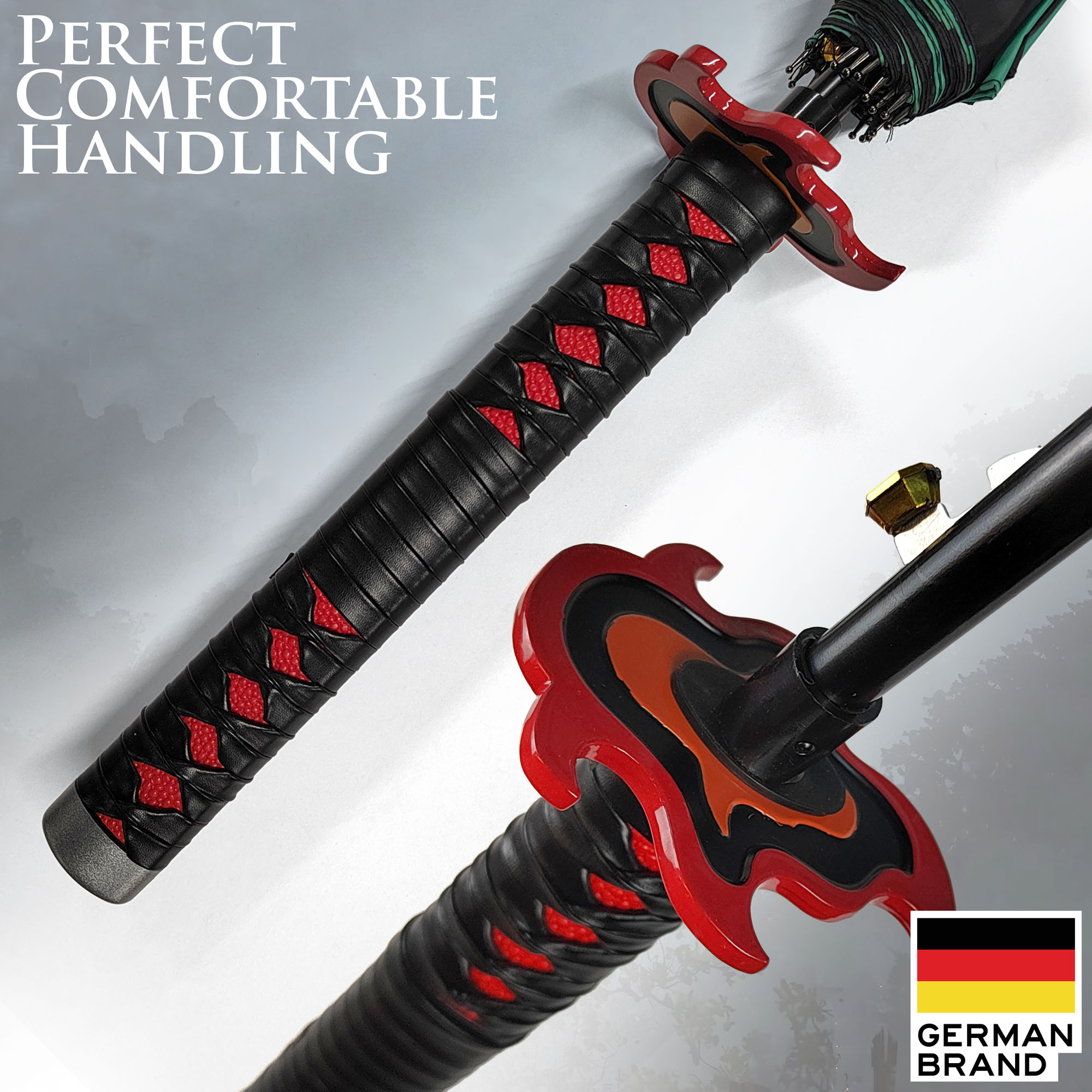 Demon Slayer - Tanjirou Kamado Katana Regenschirm