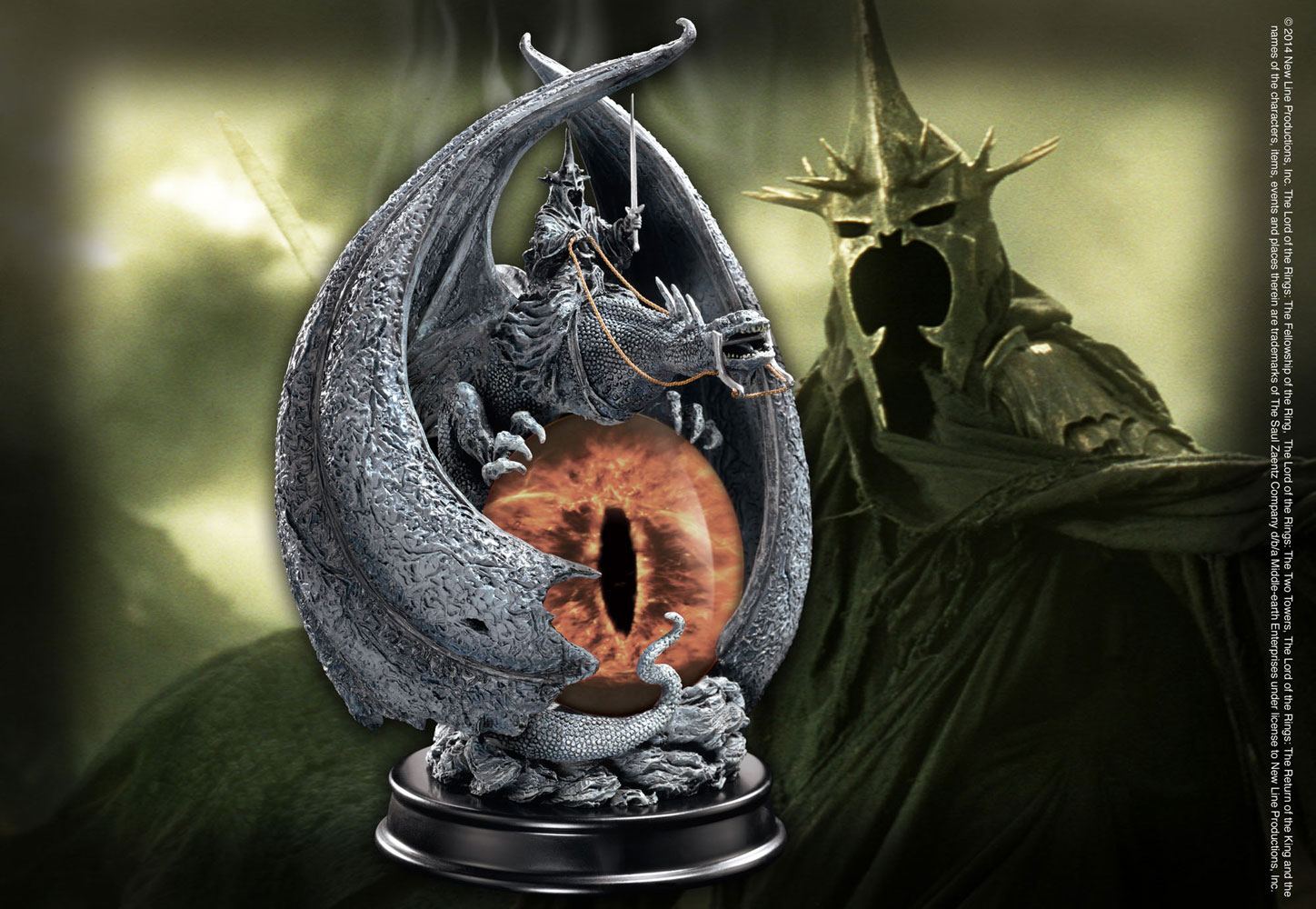 Herr der Ringe Statue Die Wut des Hexenkönigs 20 cm