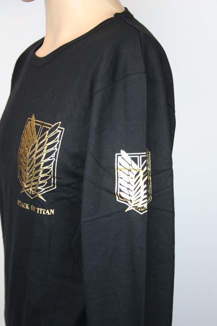 Attack on Titan - langärmeliges Freizeitshirt