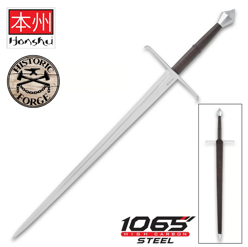 Honshu Historic Forge 15th Century Italian Long Sword