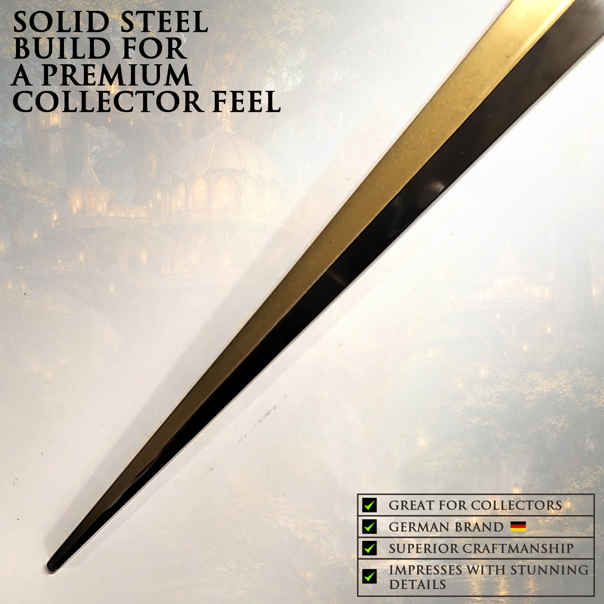 Galadriel's Dagger – The Rings of Power Replica with Scabbard