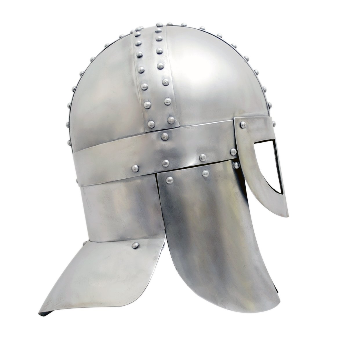 Viking Helmet -16 G Iron w/leather liner