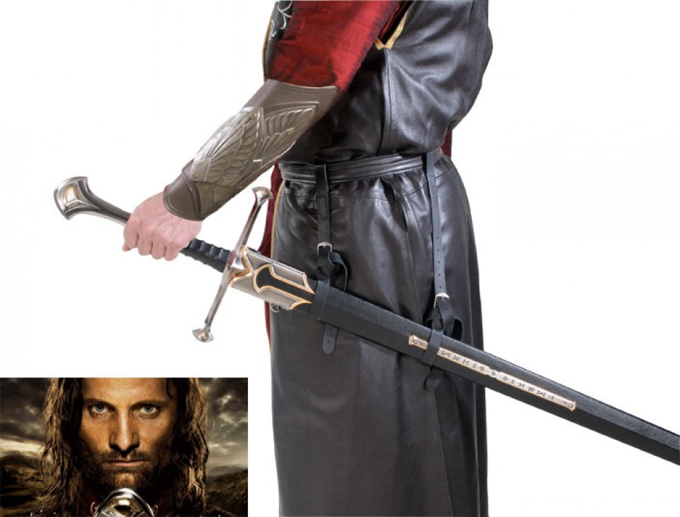 Anduril - Sword of King Aragorn with scabbard (bundle with 14739 and 14711)