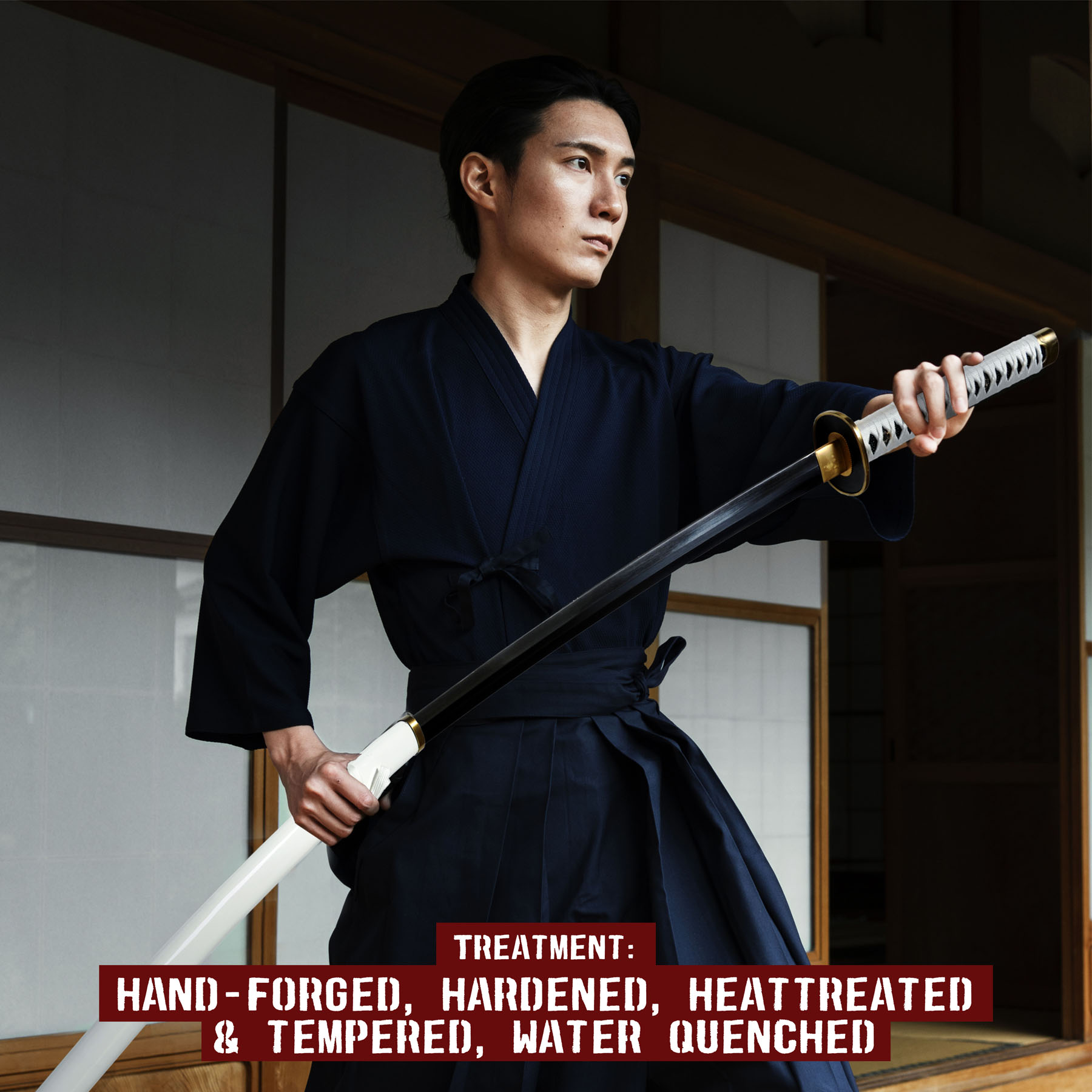 Wado-Ichi-Monji von Roronoa Zoro Katana - Handgeschmiedet