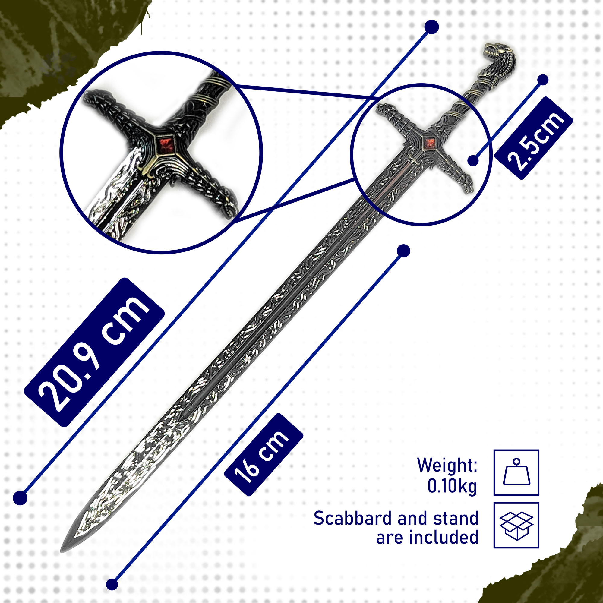 Game of Thrones - Brienne of Tarth Oathkeeper Brieföffner