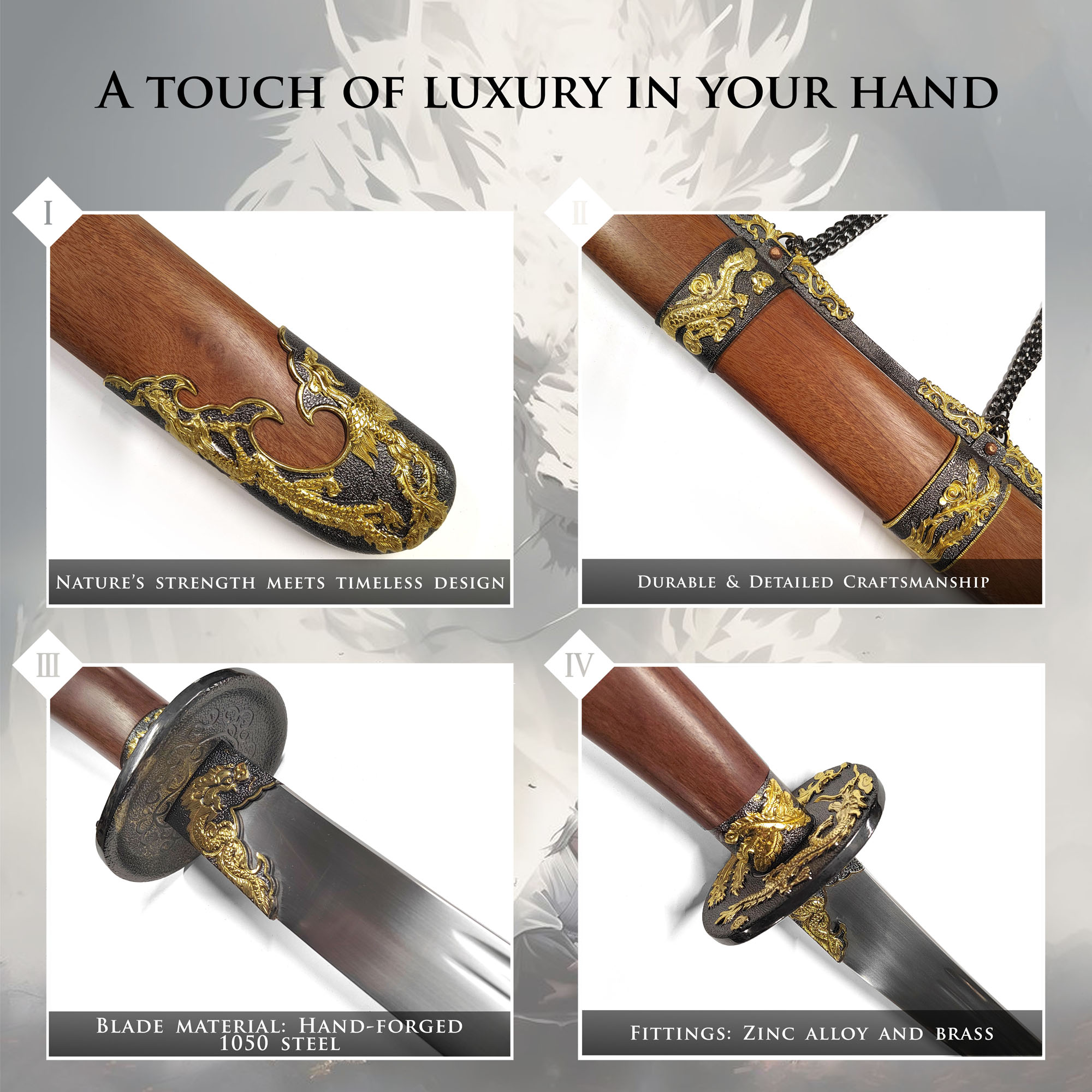 Handforged Kung Fu Saber – Elegance and Precision for Martial Artists and Collectors