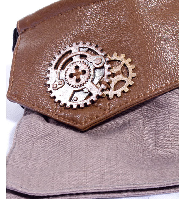 Steampunk arm pocket