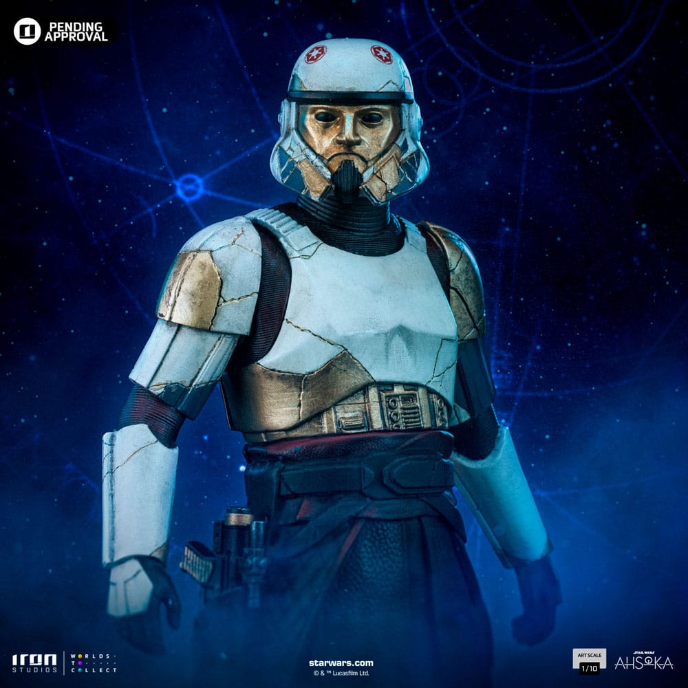 Star Wars Ahsoka Art Scale Statue 1/10 Captain Enoch 22 cm
