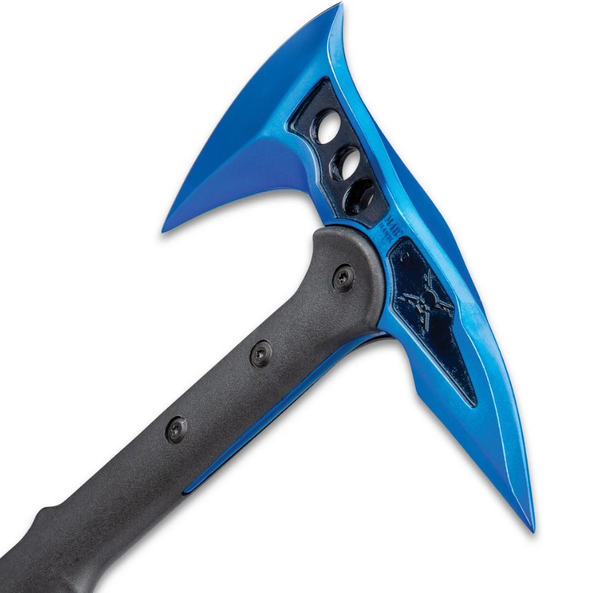 M48 Tactical Tomahawk Axt mit Scheide, Blau