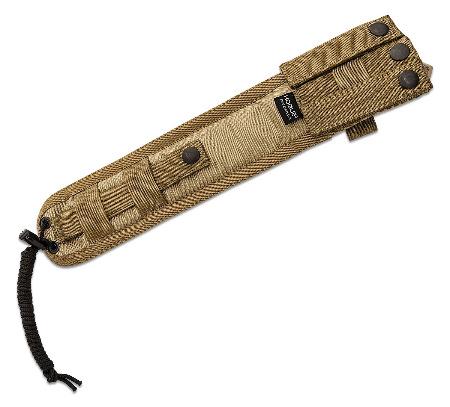 EX-F01, A2 Carbon Steel Blade, Flat Dark Earth G-Mascus G10 Handles, Tan MOLLE Sheath