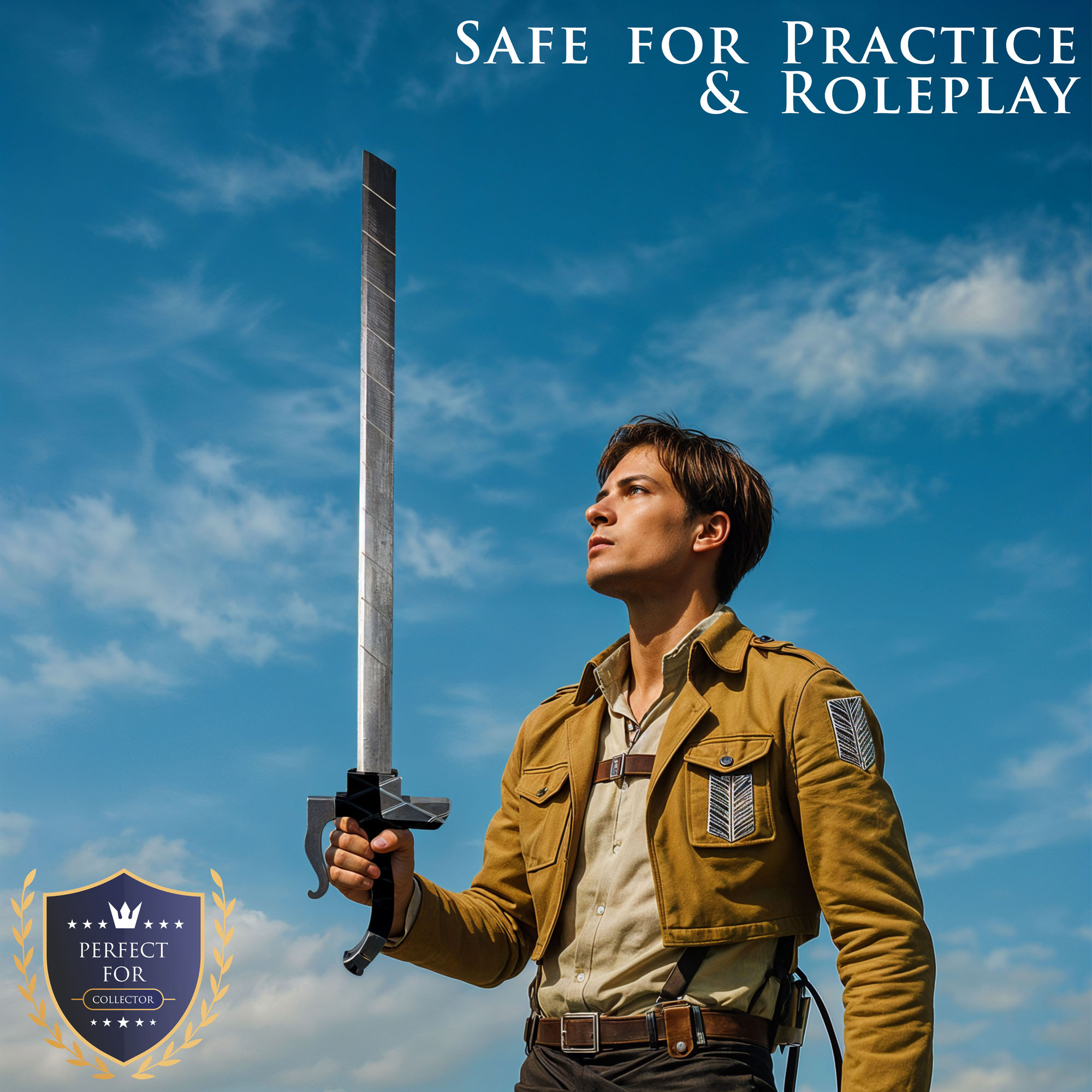 Attack on Titan - Halbklingenschwert - Holzversion